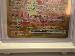 Pokemon TCG Charizard EX Obsidian Flames Holo Hyper Rare Card 228/197 - Image 2