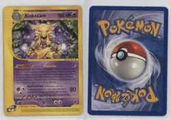 Alakazam Pokemon e-Card Series Expedition #33 2002 - Image 3