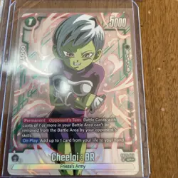 Lot Of 4 Dragon Ball TCG Cards Cheelai: BR FB06-055 SS Vegito Son Goku Piccolo - Image 2