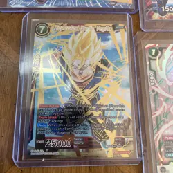Lot Of 4 Dragon Ball TCG Cards Cheelai: BR FB06-055 SS Vegito Son Goku Piccolo - Image 3