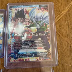 Lot Of 4 Dragon Ball TCG Cards Cheelai: BR FB06-055 SS Vegito Son Goku Piccolo - Image 5