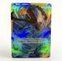 One Piece TCG - Sanji OP06-119 SEC PRB02 Pack Fresh - NM+ (Wings of the Captain) - Image 1