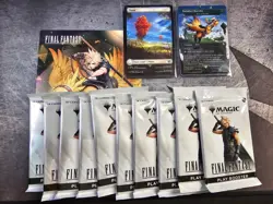 MTG Final Fantasy Chocobo Bundle Click Wheel, Deck Box, Tokens, Lands, Paradise - Image 4