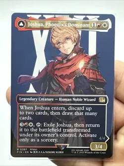 Joshua, Phoenix's Dominant 0397 (Borderless) Final Fantasy Regular non foil MTG - Image 2