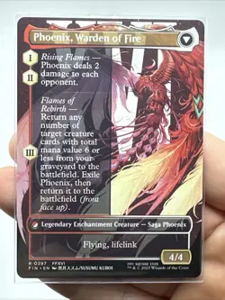 Joshua, Phoenix's Dominant 0397 (Borderless) Final Fantasy Regular non foil MTG - Image 3