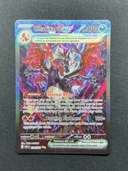 Charizard ex SIR 234/091 Paldean Fates PAF Pokemon TCG Special Illustration - Image 1
