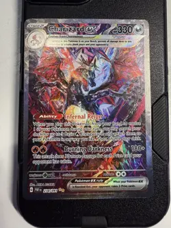 Pokemon TCG Charizard EX Paldean Fates SIR 234/091 NM - Image 1