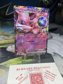Team Rocket's Mewtwo ex - 081/182 - Double Rare Destined Rivals - Pokemon - NM - Image 3