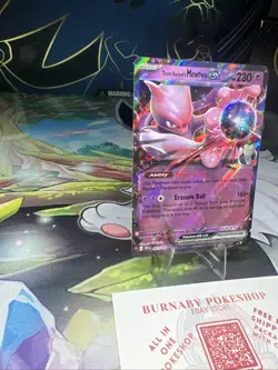 Team Rocket's Mewtwo ex - 081/182 - Double Rare Destined Rivals - Pokemon - NM - Image 4