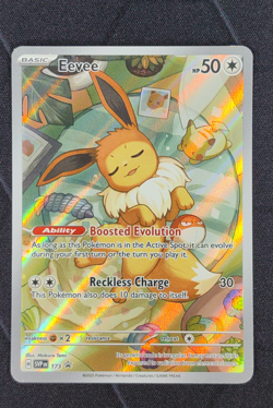 Pokemon Prismatic Evolutions ETB Eevee SVP BLACK STAR PROMO English Holo - Image 1