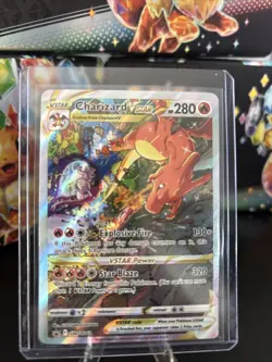 Pokemon TCG Charizard VSTAR SWSH262 Holo Black Star Promo Card NM-NM+ Condition - Image 1