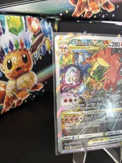 Pokemon TCG Charizard VSTAR SWSH262 Holo Black Star Promo Card NM-NM+ Condition - Image 3