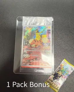 Detective Pikachu Returns Limited Pokemon Promo Card KOREAN (Factory Sealed NEW) - Image 1