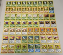 LOT OF 103 Pokemon Cards 1st Edition WOTC 4 PIKACHU Red Cheeks Very Fine LOOK - Image 1