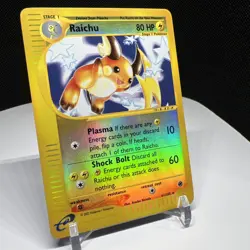 Pokemon Raichu Expedition Base Set 25/165 Reverse Holo Rare - Image 2