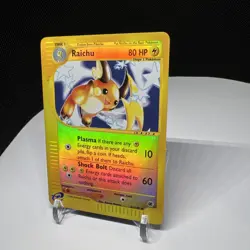 Pokemon Raichu Expedition Base Set 25/165 Reverse Holo Rare - Image 3