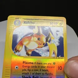 Pokemon Raichu Expedition Base Set 25/165 Reverse Holo Rare - Image 4
