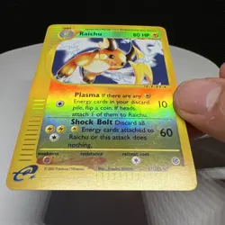 Pokemon Raichu Expedition Base Set 25/165 Reverse Holo Rare - Image 5