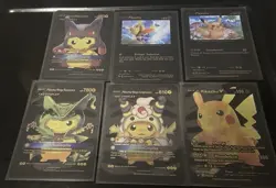 2 playable Pikachu Pokemon cards and 15 non playable fan at Pokemon cards - Image 2