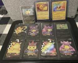 2 playable Pikachu Pokemon cards and 15 non playable fan at Pokemon cards - Image 3