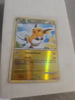 Pokemon Card - Raichu Undaunted 33/90 Reverse Holo LP+ - Image 1
