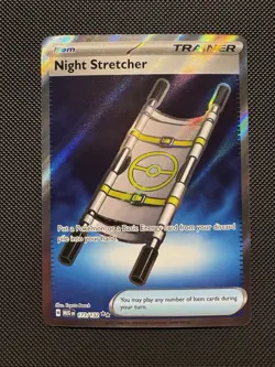 Pokemon TCG Night Stretcher 173/132 ME01: Mega Evolution Ultra Rare Near Mint - Image 1