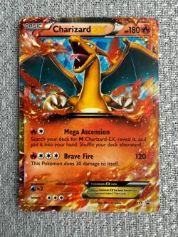 Pokemon TCG Charizard-EX XY Black Star Promos XY17 Holo Promo - Image 1
