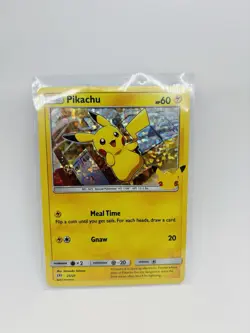 Pokemon TCG Pikachu Shining Fates 25/25 Holo Promo - Image 1