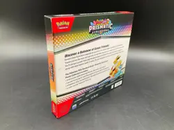 Pokemon TCG Scarlet & Violet Prismatic Evolutions Poster Collection Box Sealed - Image 2