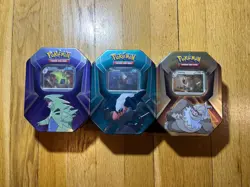 Pokemon TCG Slaking,Tyranitar & Darkrai - Lot Of 3 New Sealed Collectors Tins - Image 1