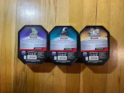 Pokemon TCG Slaking,Tyranitar & Darkrai - Lot Of 3 New Sealed Collectors Tins - Image 2