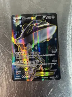 Steelix EX 108/114 Full Art Holo XY Steam Siege Pokemon TCG NM C37 - Image 3