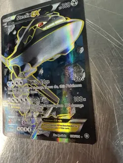 Steelix EX 108/114 Full Art Holo XY Steam Siege Pokemon TCG NM C37 - Image 4