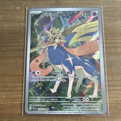 Pokemon TCG Zacian Illustration Rare 100/094 Phantasmal Flames Mint - Image 1