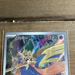 Pokemon TCG Zacian Illustration Rare 100/094 Phantasmal Flames Mint - Image 2