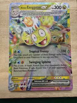 ALOLAN EXEGGUTOR EX - Surging Sparks Double Rare - #133/191 - Pokemon TCG - NM+ - Image 1