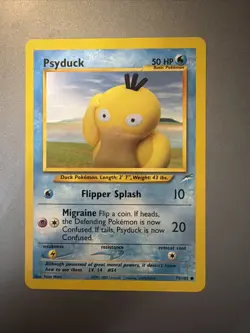 💥 Psyduck - 79/105 - Neo Destiny - Non-Holo - Vintage - Pokemon - 2001 - NM - Image 1