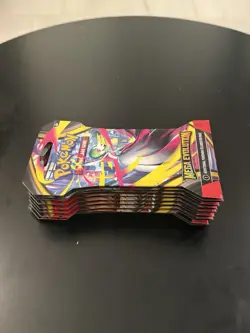 Pokemon TCG Mega Evolution Sleeved Booster Packs Lot Of 8 Factory Sealed - Image 3