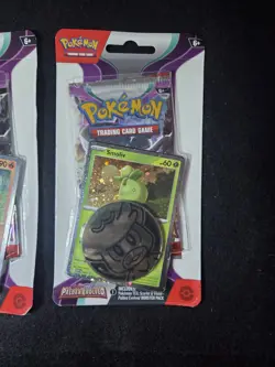 Pokemon Paldea Evolved Checklane Blister Booster Pack Combo (Smoliv & Growlithe) - Image 4