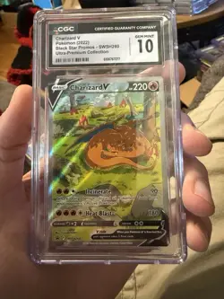 Pokemon Charizard V SWSH260 Sword & Shield Promo CGC 10 - Image 1