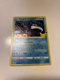 Pokemon TCG - Celebrations - Holo Rare - Kyogre 003/025 25th Anniversary - Image 1