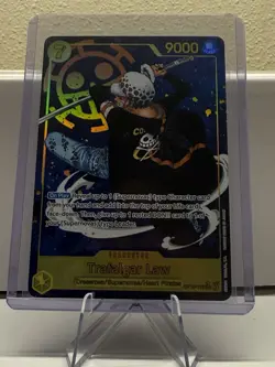 One Piece OP10-119 SEC Trafalgar Law Alt Art Royal Blood - English - Image 1