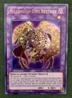 Yugioh Millennium Eyes Restrict LED2-EN003 Ultra Rare 1st Ed LP w/Tracking - Image 3