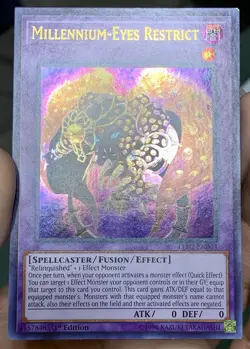 Yugioh Millennium Eyes Restrict LED2-EN003 Ultra Rare 1st Ed LP w/Tracking - Image 5