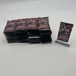 Lot of (108) Yugioh Phantom Nightmare 1st Edition Booster Packs - Image 1