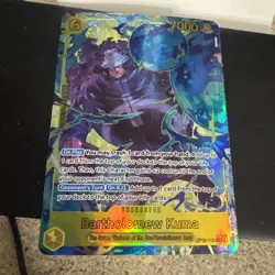Bartholomew Kuma Alt Art OP12-119 SEC Legacy of the Master ONE PIECE - See Desc - Image 1