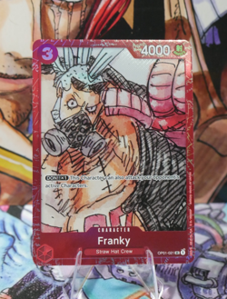 Franky [One Piece Film: Red] TCG Foil Near Mint English One Piece Promo - Image 1