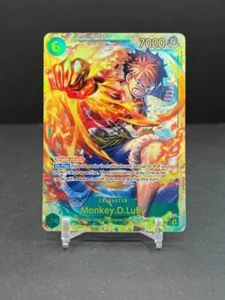 Monkey.D.Luffy OP13-118 SEC Carrying On His Will One Piece English - Image 1