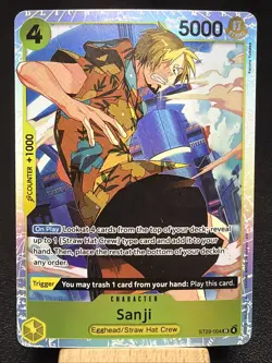 Sanji ST29-004 Starter Deck 29: Egghead Foil NM/M S - Image 1