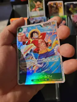 Monkey D. Luffy PRB02-005 SR ONE PIECE Card The Best 2 - ONE PIECE Japanese - Image 1